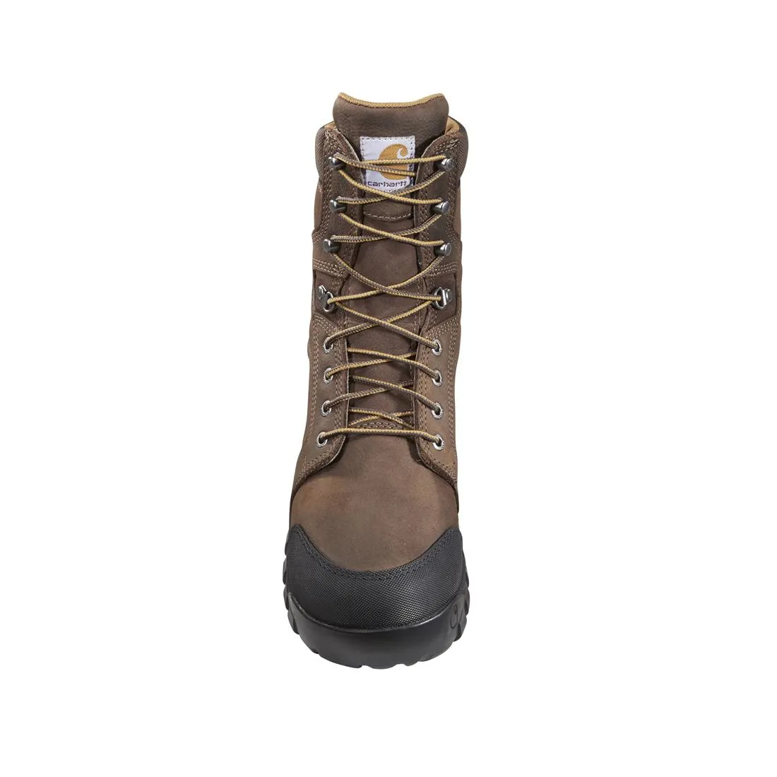 8" Rugged Flex Waterproof MG Composite Toe Work Boot Brown