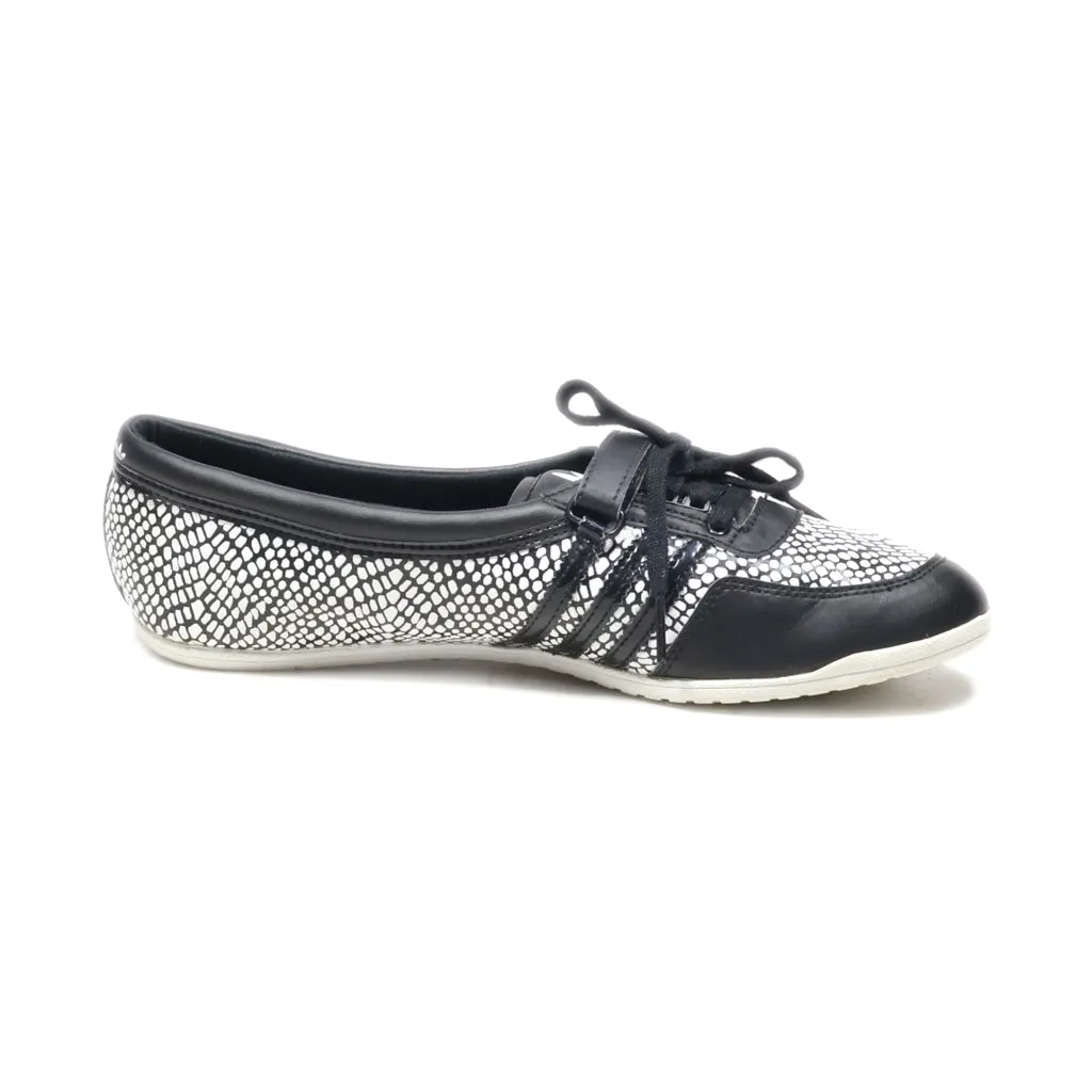 Adidas Concord Round Loafers Leather Black Colour For Women