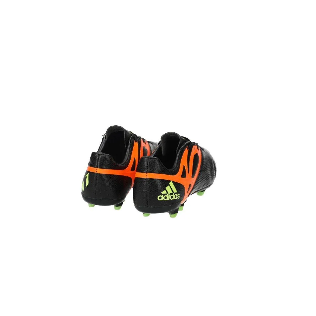 Adidas Laceup Football Sport Shoes Leather Black Colour For Kids