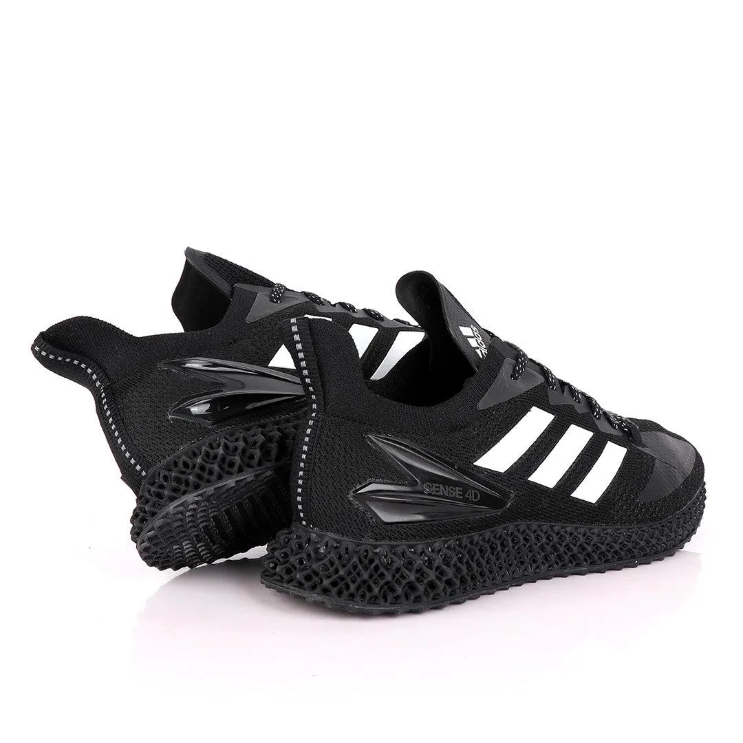 Adidas Sense 4D Black White Sneakers