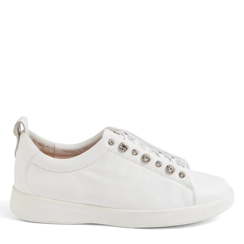 ATHOR XF - WHITE LEATHER-WHITE SOLE