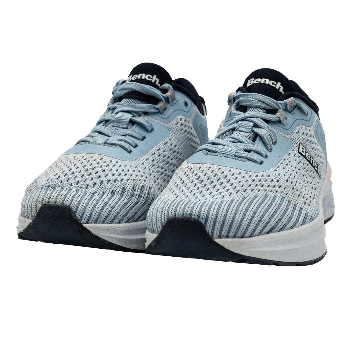 Bench Running Sport Shoes Fabric Blue Colour For Women