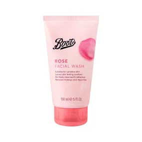 Boots Rose Facial Wash - 150ml