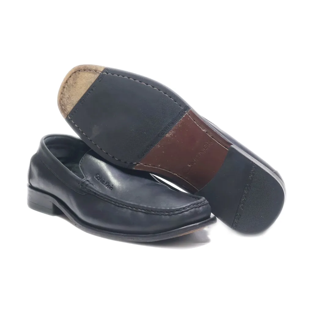 Calvin Klein Loafers Canvas Black Colour For Men