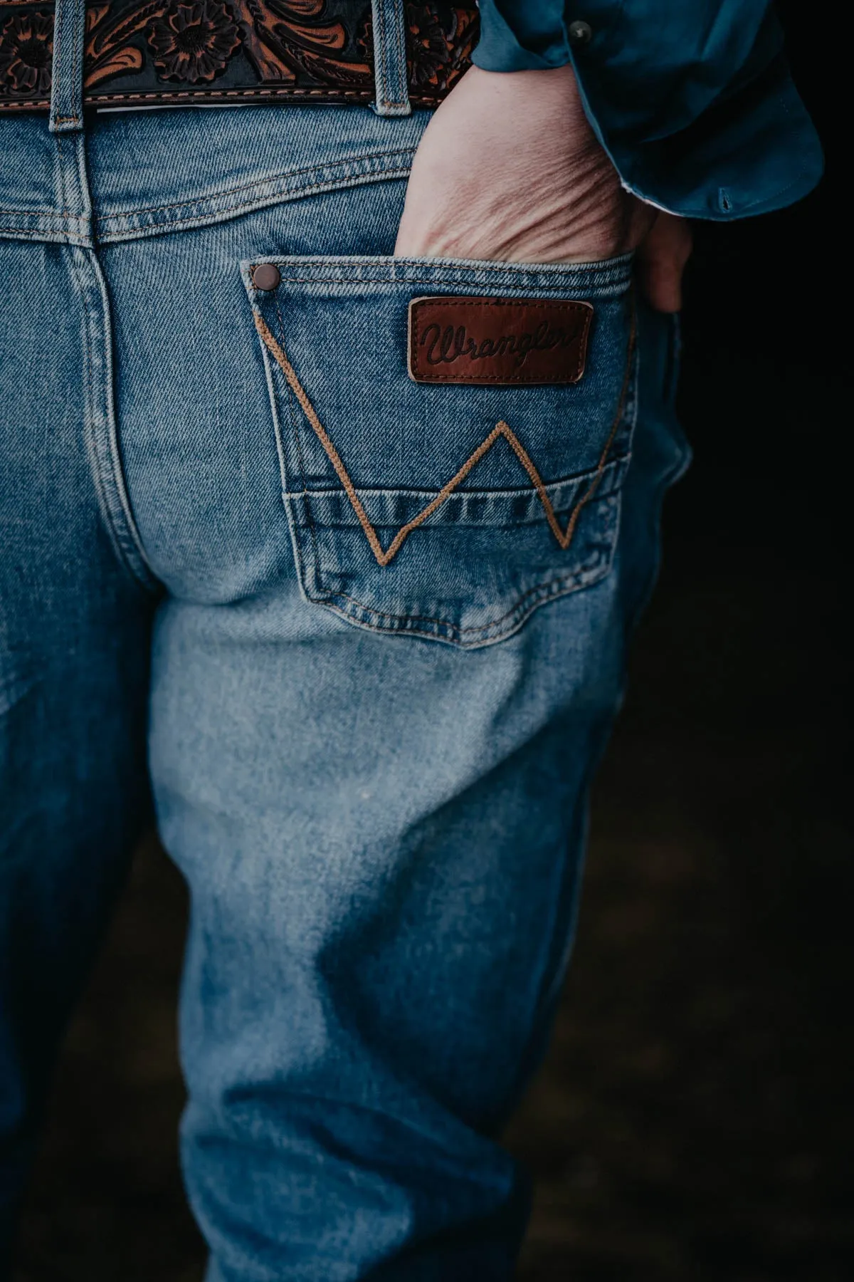 'Clay' Men's Retro Wrangler Relaxed Bootcut Jeans