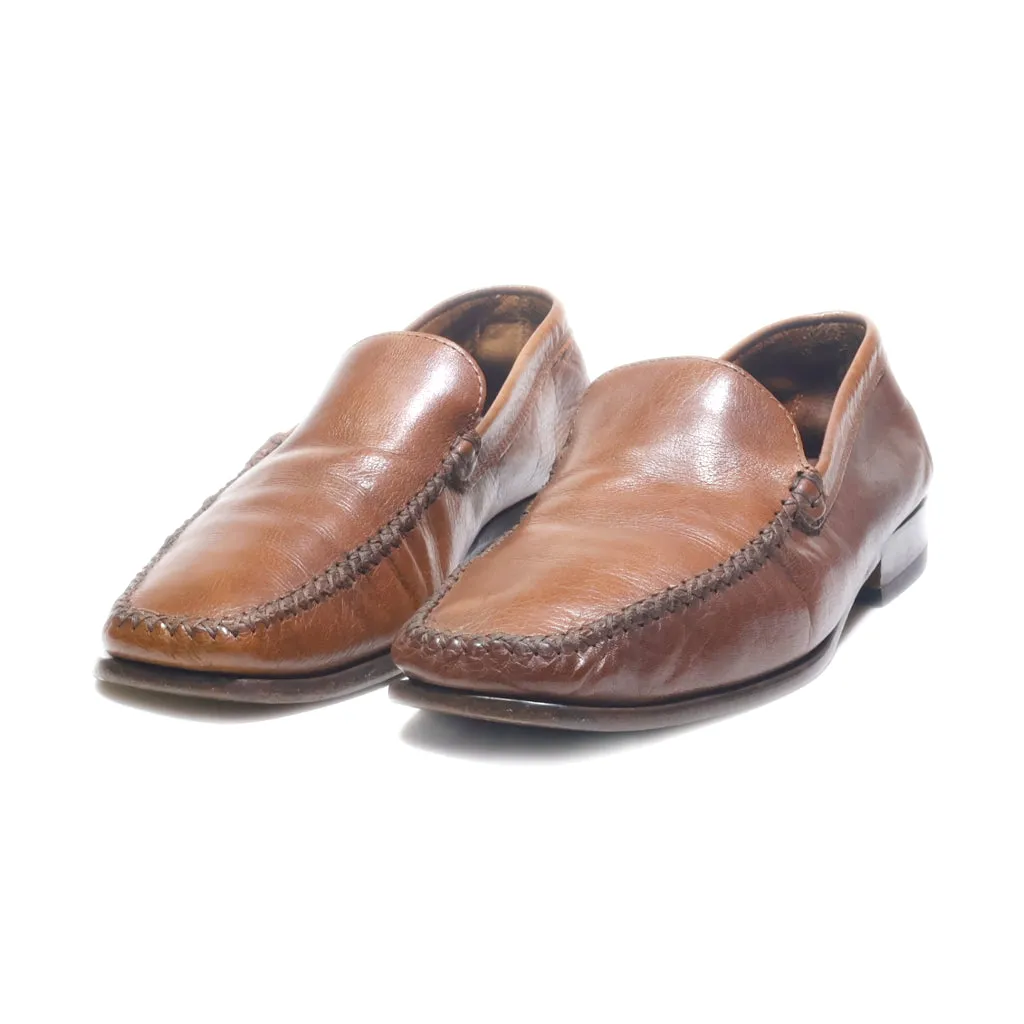 D.Elpori Loafers Leather Brown Colour For Men