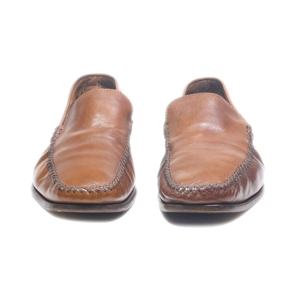 D.Elpori Loafers Leather Brown Colour For Men