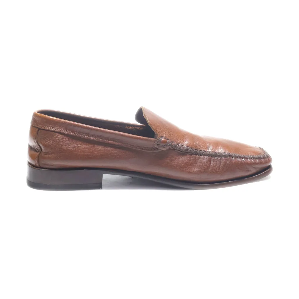 D.Elpori Loafers Leather Brown Colour For Men