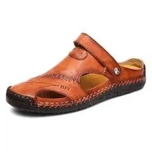 Durable Genuine Leather Sandal