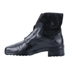 Gabor Ankle Boots Leather Black Colour For Women