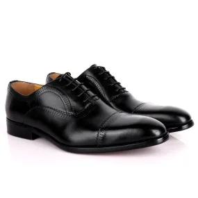 J.M Weston Premium Oxford Men' Shoe-Black