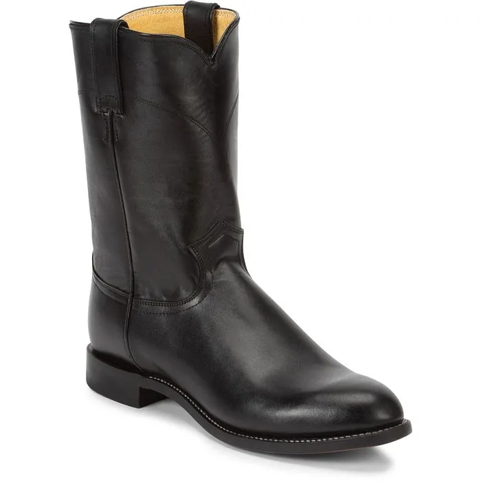 Justin Boots Jackson 10" Roper Boot | Style 3133 Color Black