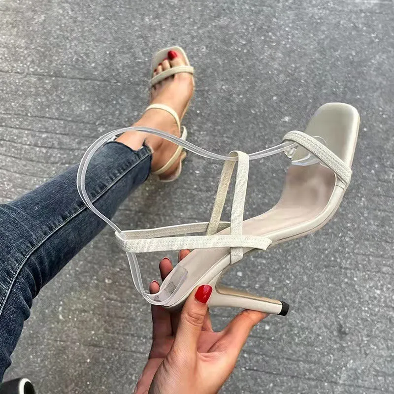 Spring Summer Large Size 36-43 Fine High Heels