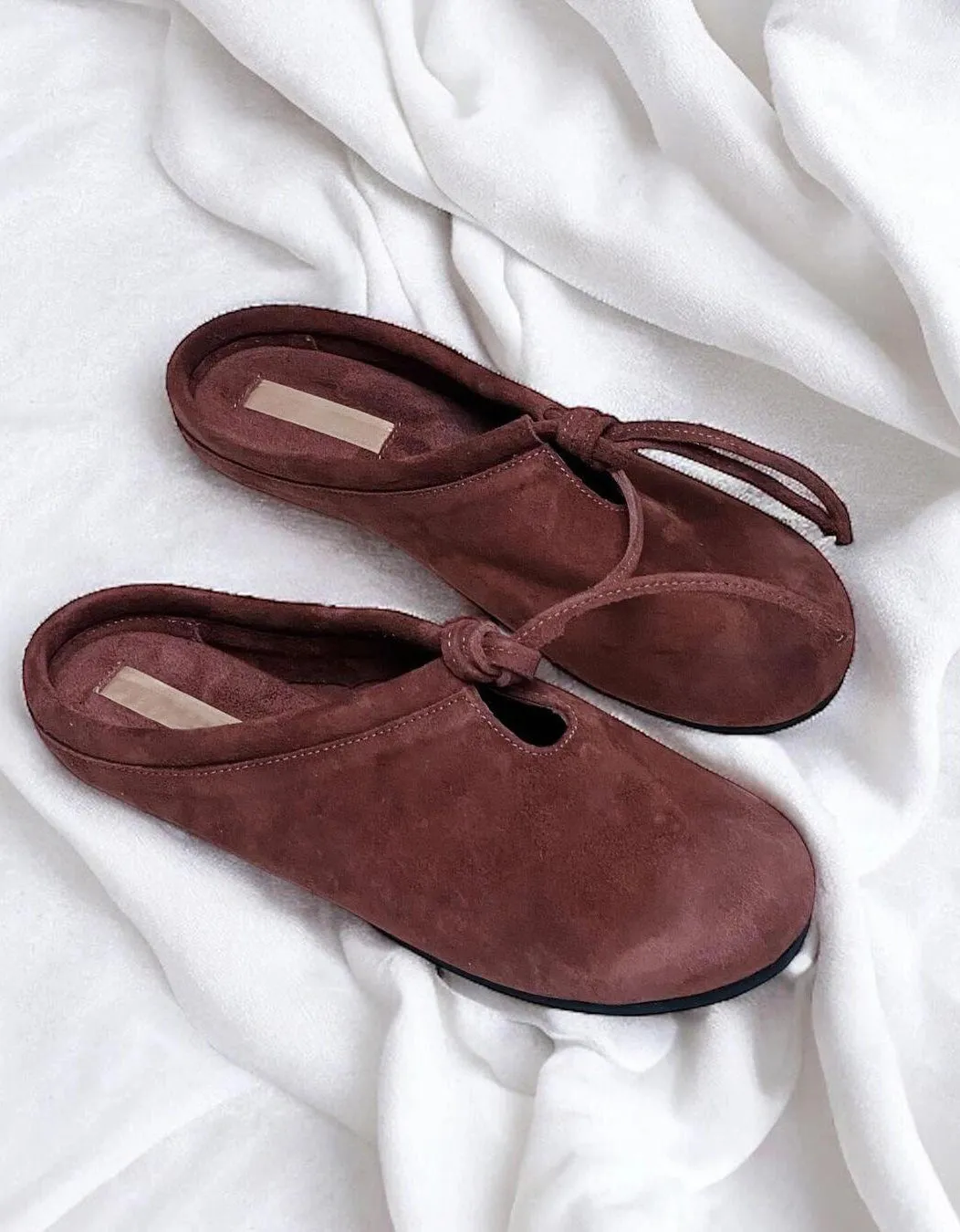 Summer Comfortable Suede Mules Slippers