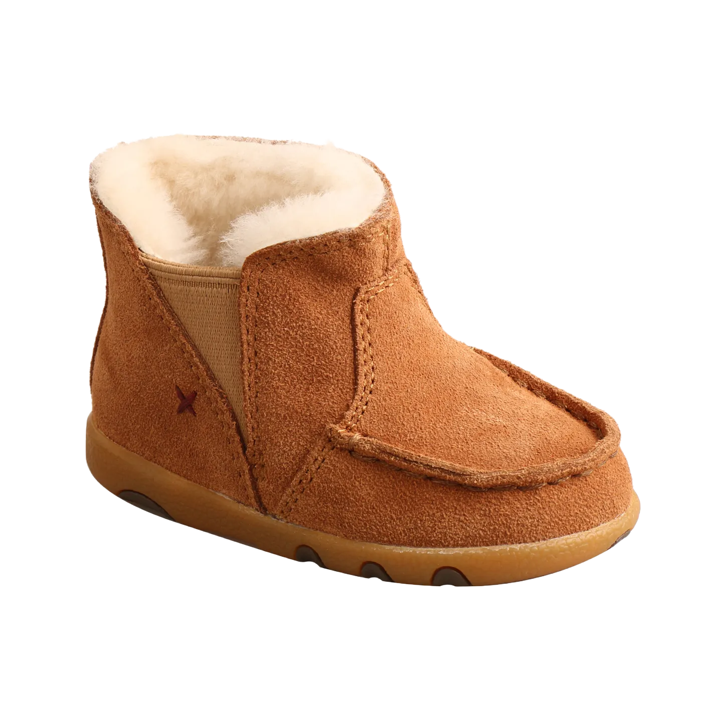 Twisted X® Infant Chukka Driving Moc Tan Slip On Shoes ICA0021