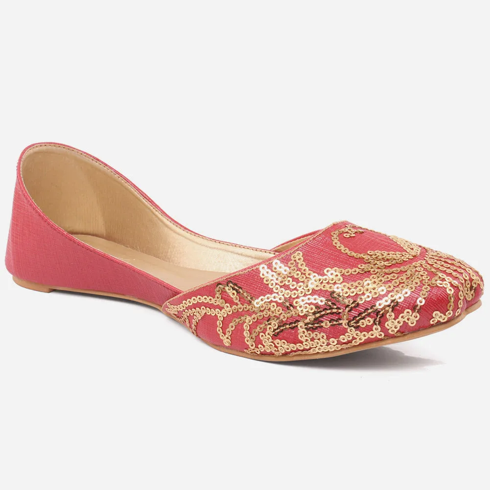 Women "Alba" Durable Flat Khussa