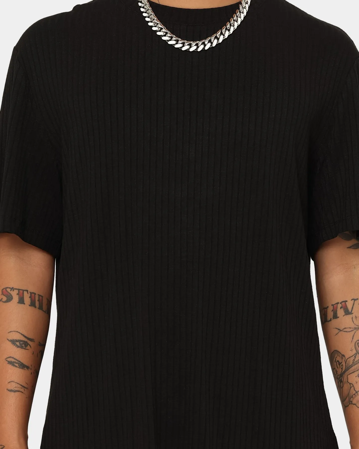 XXIII Malik Knit T-Shirt Black